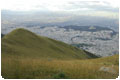 nice view of Quito from the top oft the Pichincha