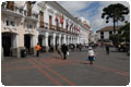 die Kolonialstadt von Quito